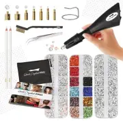Hotfix Applicator, Quick Crystals Pro, Bedazzler Kit With Rhinestones, DIY Wa...