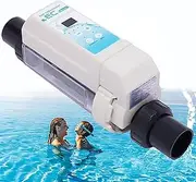 Saltwater Pool Chlorine Generator – Efficient Replacement Chlorination System with Adjustable Output, for Swimming Pools & Spas, Easy Installation & Maintenance 100M³/20g/hr