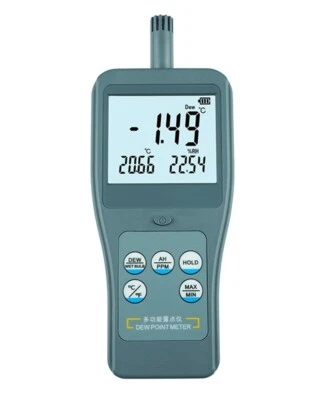Dew Point Meter With Automatic Power Off Function Battery Indication Function