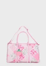 [Dolls Kill X Strawberry Shortcake] Extra Serving Quilted Weekender