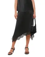 Whistles Lace Insert Midi Skirt