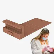 Nail Bit Display Stand – Compact Storage Rack, Folding Silicone Holder | Holds Various Sizes With Ease, Lightweight Build Mobility For Beauty Studios And Nail Technician Tool Management