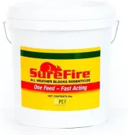 SureFire All Weather Mouse and Rat Poison Bait Blocks 2.4 kg