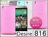 在飛比找Yahoo!奇摩拍賣優惠-[190 免運費] htc desire 816 透明清水套