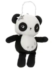 NWT Gymboree Starry Night Panda Plush Purse Toy Bag Girls