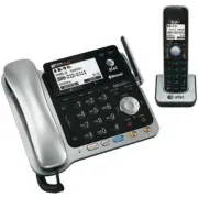 AT&T TL86109 2-Line Corded/Cordless Phone Sys (Corded Base Sys & Single Handset)