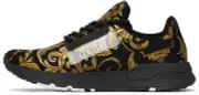 Mens Size 43EU ,10 US VERSACE JEANS COUTURE Dynamic Barocco-Print Knit Trainors