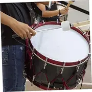 WESIEVYA Stainless Steel Drum Mallet for Stage Marching Band Practice Wool Felt Head Ergonomic Design Material