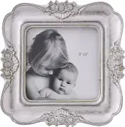 3X3 Vintage Picture Frame, Antique Ornate Picture Frame, Victorian Retro Decorat