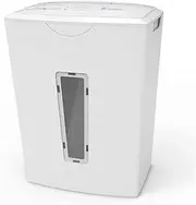 Mini Desktop Paper Shredder | Micro Cross Cut Electric Office Desk Shredder | 3X A4 Folded Sheets at a Time | Protects Against Data Theft | One Key Operation