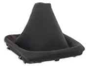 FOR MERCEDES SLK R171 GEAR SHIFT BOOT GAITER ALCANTARA STITCHING BLACK