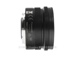 成功攝影 Panasonic Leica DG SUMMILUX 15mm F1.7 ASPH 黑 中古二手 小廣角定焦鏡 大光圈 人像鏡 公司貨 保固半年