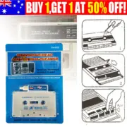 1Set Wet Type Cassette Tape Head Cleaner Demagnetizer Kit Deck Home Audio Player