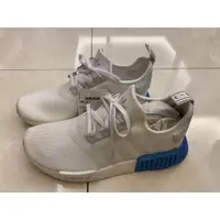 在飛比找蝦皮購物優惠-adidas 愛迪達 休閒鞋 NMD R1 J 襪套 白藍配