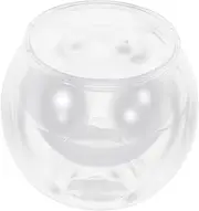 Alasum Fish Tank Clean Micro Landscape Tank Creative Decorative Fish Bowl Sturdy Plastic Perfect Friends Family