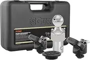 CURT 60638 OEM Puck System Gooseneck Hitch Kit for Ram Trucks, 38,000 lbs. GTW, 2-5/16-Inch Ball, Pucks Required
