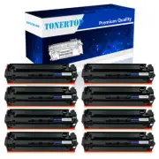 8PK BK CF410A 410A Toner Fit for HP Color LaserJet Pro MFP M377dw M452nw M477fdn
