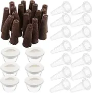 GANAZONO 1set Hydroponic Grow Baskets Kit No Needed Planting Baskets for Indoor Hydroponic Gardening Versatile for Effortless Plant Growth Spaces