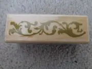Stampabilities Hobby Lobby scroll "vine" rubber stamp