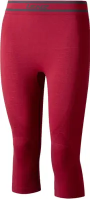 Lenz 6.0 Merino 3/4 Lady Functional Pants, red, Size S for Women