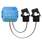 Tuya WIFI Smart Energy Meter Bidirectional with Transformer Clamp App5277