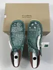 Men's Clarks Originals 26168803 Green Paisley Cachemire Vert Wallabee Boots EL