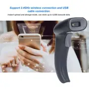 2D Barcode Scanner QR Codes Reader Wireless Large Capacity With Built In^