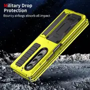 Heavy Duty Shockproof Metal Stand Case Cover For Samsung Galaxy Z Fold 4/ Flip 4