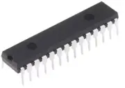 4x Microchip AVR MICROCONTROLLER 12bit 24MHz 64kB 28-Pin SPDIP28 AVR64DB28-I/SP