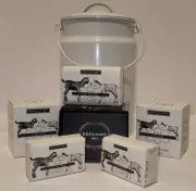 Beekman 1802 FRAGRANCE-FREE Pure Goat Milk Gift Set New. 2 Creams 8oz & 3 Soaps