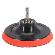4 Inch 100mm Hook And Loop Buffing Pad Rotary Backing Pad With M10 Drill-Adapter