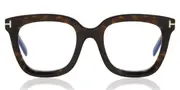 Tom Ford FT5880-B Blue-Light Block 052 Women’s Glasses Tortoiseshell Size 51 - Private Health Rebate - Blue Light Block Available