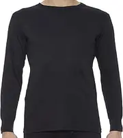 [ROCKY] Men's Fleece Lined Thermal Long Sleeve Top Crewneck Underwear Baselayer T-Shirt