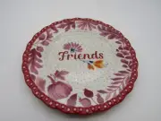 Pioneer Woman Woodland Whimsy Stoneware 1 Saucer Dessert Plate FRIENDS New 6.5"
