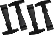 Yeti Cooler Latches 4 Piece Set Black Replacement Latch for Yeti & RTIC Models Durable T-Style Latch Accessories Made from High-Quality Rubber