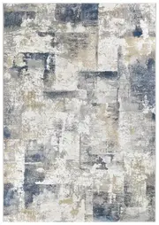 Imperial Nebula Luxurious Textured & Lustrous in Blue Rug