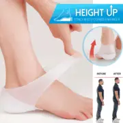 5/6CMConcealed Footbed Enhancers Invisible Height Increase Silicone Insoles Pads