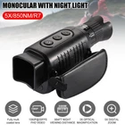 5X Digital Zoom IR Night Vision Monocular Telescope Hunting Video Camera Gift