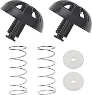 2 Pack Coffee Maker Brew Basket Water Stop Valve Kit - by Ohoho - for Hamilton Beach FlexBrew Coffee Makers Basket 990117900 990237500 - Fits Model 49976, 49954, 49947, 49966, 49957, 49958