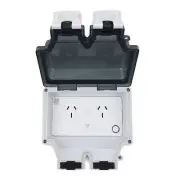 Zudoo WiFi Smart Plug, Waterproof WiFi Smart Socket for Outdoor