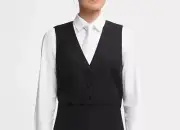 Cargo Crew - New Women's Black Vest (Watson) (Size 20)