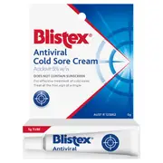 Blistex Antiviral Cold Sore Cream 5g