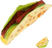QUMIIRITY Realistic Pancake Simulation Taco Model High Simulation Fake Food Prop for Decoration Display for Food Photography and Layouts