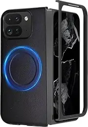 RUNGOS Magnetic for Google Pixel 9 Pro Fold Case MagSafe [Slim Fit] [Stable Magnetic] [Wireless Charging] Sturdy Shockproof Case for Google Pixel 9 Pro Fold Phone Case, Lightweight Bumper Cover (2024)