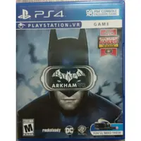 在飛比找蝦皮購物優惠-PS4 VR 蝙蝠俠 阿卡漢 VR 英文版 Batman: 
