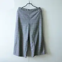 在飛比找蝦皮購物優惠-女裝 全新 專櫃giordano縮腰格紋休閒褲 M號