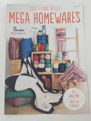Panda 805 - Mega Homewaress Knitting Patterns 8 ply