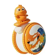 Duck Pull Toy, Along Ducks Pull Along Toy, Learn to Walk Baby Toy, String Dragging Duck, Pull Back Duck, Durable and Lightweight Portability Ideal for 12 Months, 1, 2+ Year Olds Boys & Girls