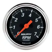 AUTO METER DB 2-1/16' TACH 7000 RPM- 1477