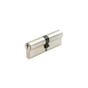 Zanda Euro Double Cylinder 5 Pin Keyed to Differ 70mm Brushed Nickel 1147.BN